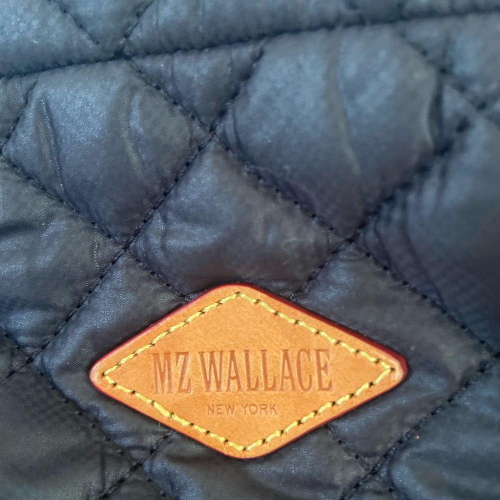 MZ Wallace Parker Crossbody Black Quilted Shoulder Bag - Picture 3 of 8